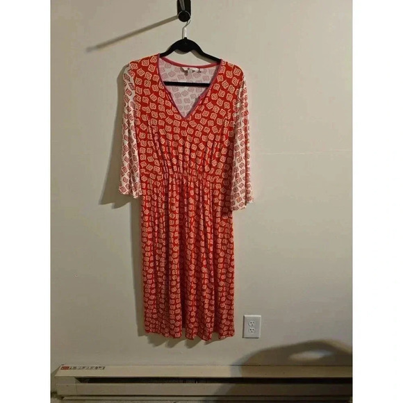 Boden Falling Floral Jersey‎ Maxi Dress Size 12R - Picture 1 of 4
